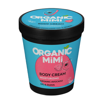 Organic Mimi, Body Cream Moisturizing Avocado & Guava, 200 ml