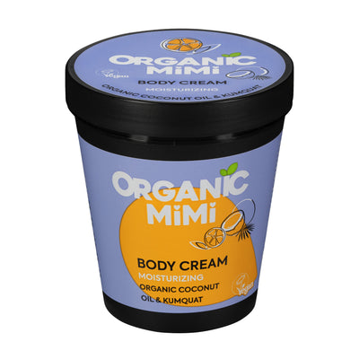Organic Mimi, Body Cream Moisturizing Coconut & Kumquat, 200 ml